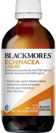 Blackmores Liquid Echinacea 50ml.แบลคมอร์ส ลิควิด เอ็กไคนาเชีย